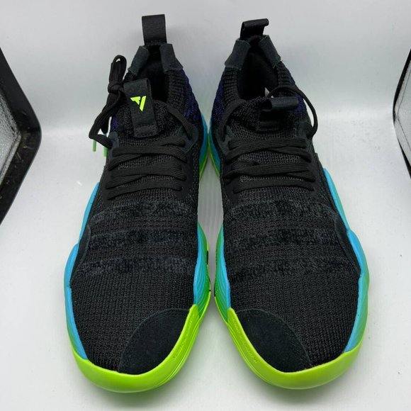 Adidas Trae Young 2 Basketball Shoes Men Black/ Blue /Green H06473‎ main image 9
